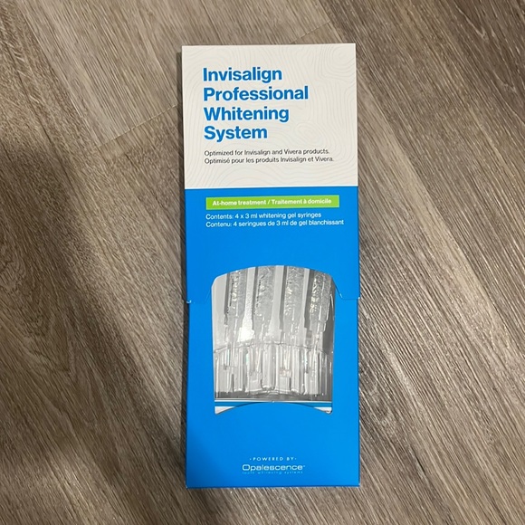 invisalign Skincare One Box Left Invisalign At Home Whitening Gel